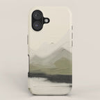 Sage Landscape IV iPhone Case Gallery Image 1