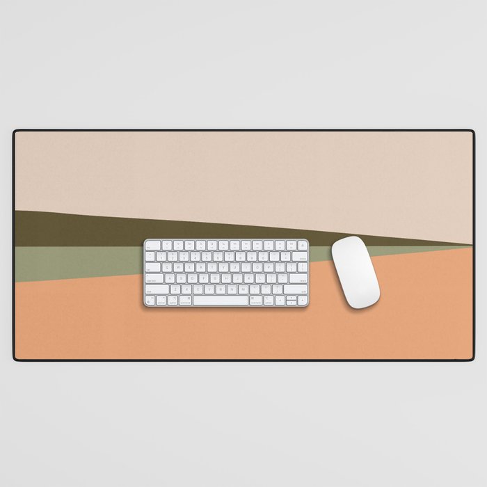 Landscape Minimalism Sun / Moon III Desk Mat Gallery Image 1