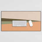Landscape Minimalism Sun / Moon III Desk Mat Gallery Image 1