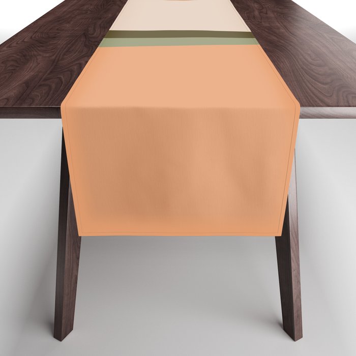 Landscape Minimalism Sun / Moon III Table Runner Gallery Image 1