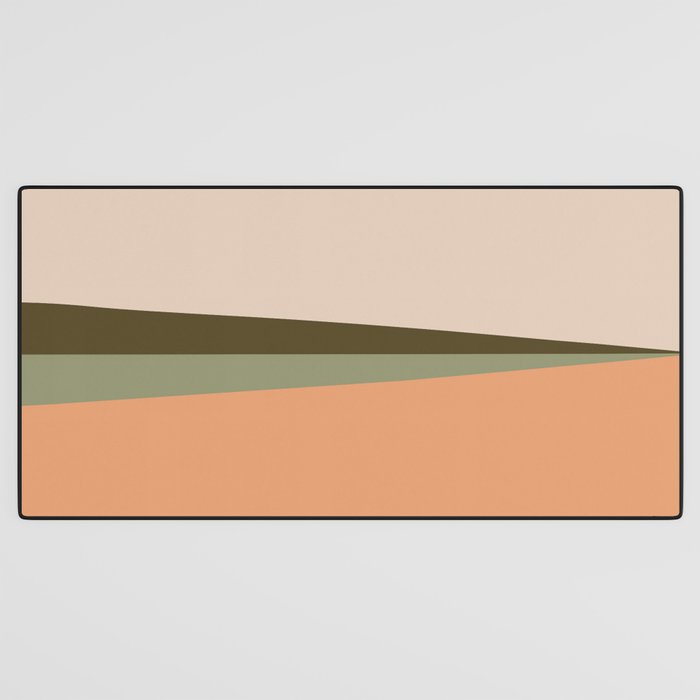 Landscape Minimalism Sun / Moon III Desk Mat Gallery Image 3