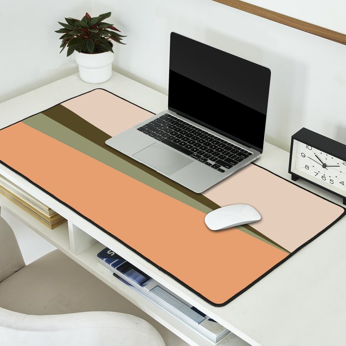 Landscape Minimalism Sun / Moon III Desk Mat Gallery Image 2
