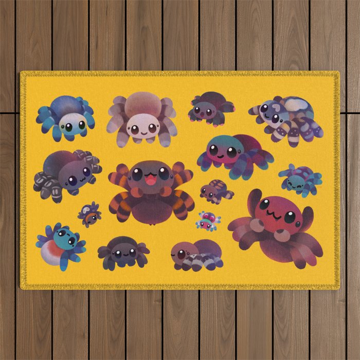 Tarantulas Outdoor Rug Gallery Image 1