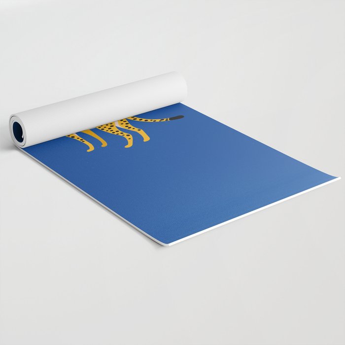 The Stare 2: Golden Cheetah Edition Yoga Mat Gallery Image 2