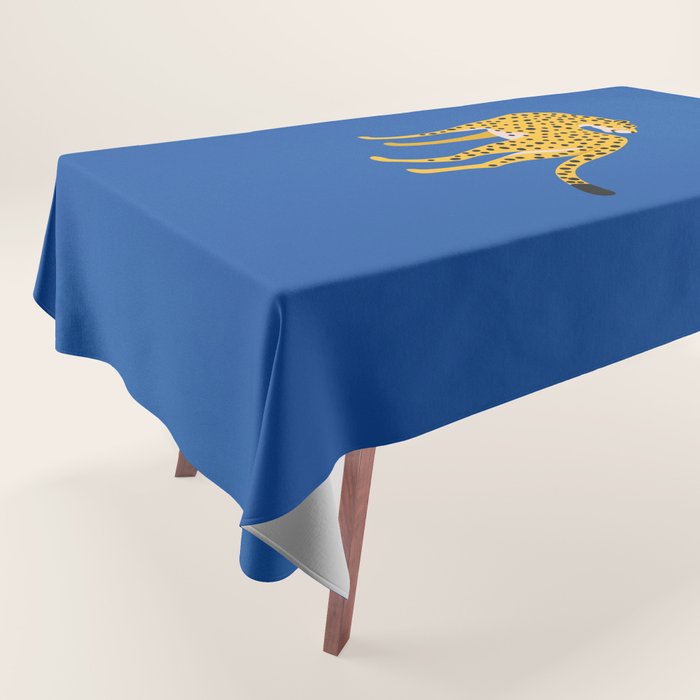 The Stare 2: Golden Cheetah Edition Tablecloth Gallery Image 1
