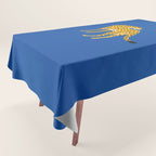 The Stare 2: Golden Cheetah Edition Tablecloth Gallery Image 1