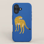 The Stare 2: Golden Cheetah Edition iPhone Case Gallery Image 1