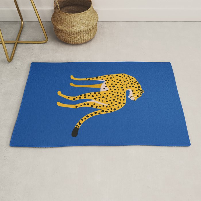 The Stare 2: Golden Cheetah Edition Rug Gallery Image 1