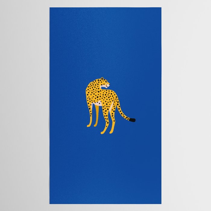 The Stare 2: Golden Cheetah Edition Tablecloth Gallery Image 2