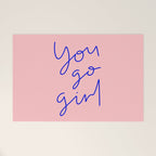 You Go Girl Welcome Mat Gallery Image 1