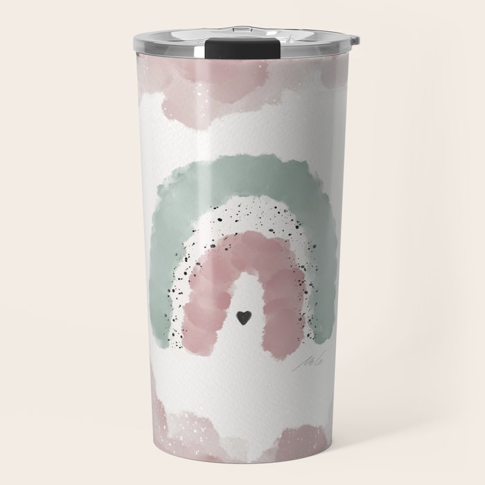 Rainbow_Nursery_01 Travel Mug Gallery Image 1
