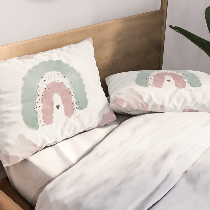 Rainbow_Nursery_01 Pillow Sham Gallery Image 2