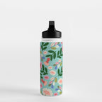 Super Bloom - Bright Floral Pattern Water Bottle Gallery Image 3