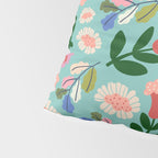 Super Bloom - Bright Floral Pattern Pillow Sham Gallery Image 4