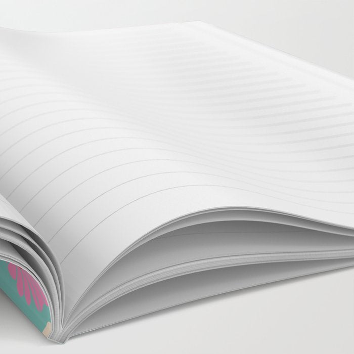 Super Bloom - Bright Floral Pattern Notebook Gallery Image 2