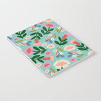 Super Bloom - Bright Floral Pattern Notebook Gallery Image 3