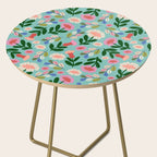 Super Bloom - Bright Floral Pattern Side Table Gallery Image 2