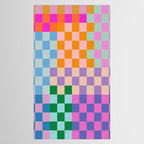 Checkerboard Collage Tablecloth Gallery Image 2