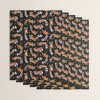 Ringtail - dark Wrapping Paper Gallery Image 3