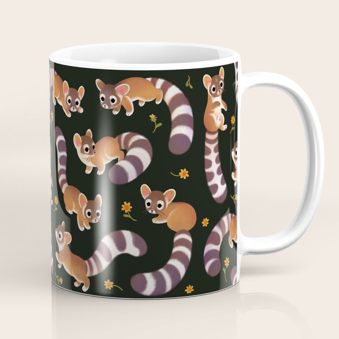 Ringtail - dark Coffee Mug Gallery Image 1