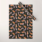 Ringtail - dark Wrapping Paper Gallery Image 1