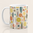 Mid Century Modern Eucalyptus with Retro Vibes Coffee Mug Gallery Image 3