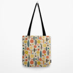 Mid Century Modern Eucalyptus with Retro Vibes Tote Bag Gallery Image 2