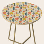 Mid Century Modern Eucalyptus with Retro Vibes Side Table Gallery Image 2