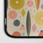 Mid Century Modern Eucalyptus with Retro Vibes Laptop Sleeve Gallery Image 3
