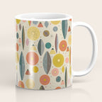 Mid Century Modern Eucalyptus with Retro Vibes Coffee Mug Gallery Image 1