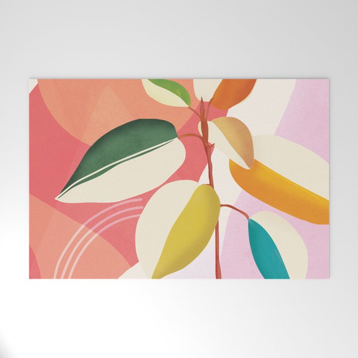 Colorful Branching Out 29 Welcome Mat Gallery Image 1