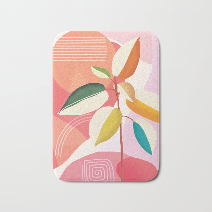 Colorful Branching Out 29 Bath Mat Gallery Image 1
