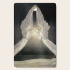 William Blake The Angels hovering over the body of Christ in the Sepulchre Cutting Board Gallery Image 1