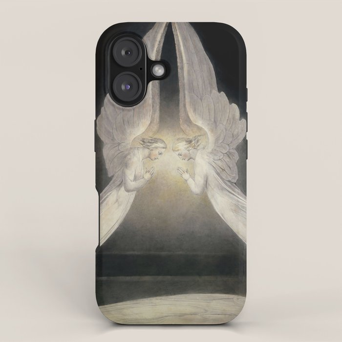 William Blake The Angels hovering over the body of Christ in the Sepulchre iPhone Case Gallery Image 1