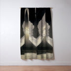 William Blake The Angels hovering over the body of Christ in the Sepulchre Window Curtain Gallery Image 3