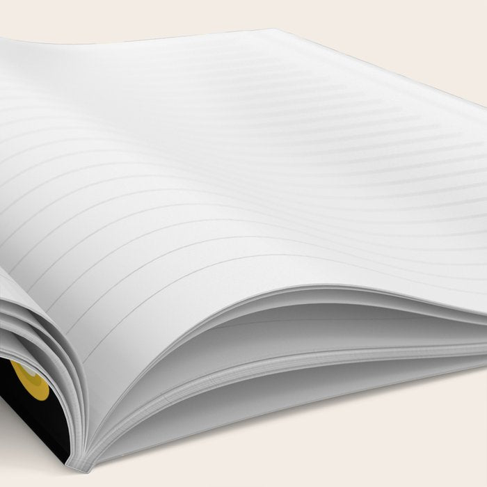 Mystic Evil Eyes on Black Notebook Gallery Image 2