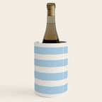Thick Stripes Baby Blue Wine Chiller Gallery Image 1