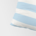 Thick Stripes Baby Blue Pillow Sham Gallery Image 4