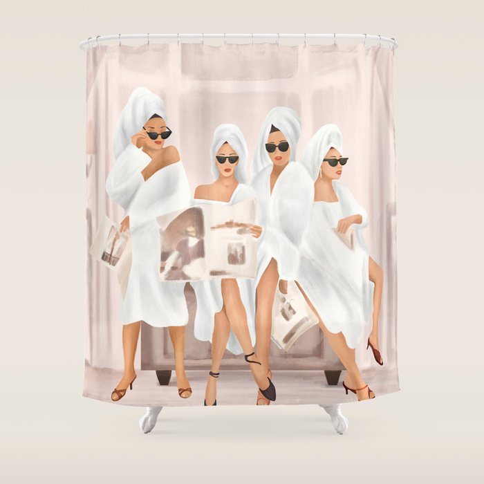 Friends Shower Curtain Gallery Image 1