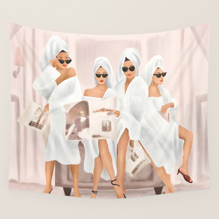 Friends Wall Tapestry Gallery Image 4