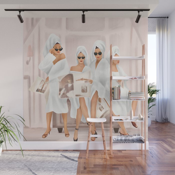 Friends Wall Mural Gallery Image 1