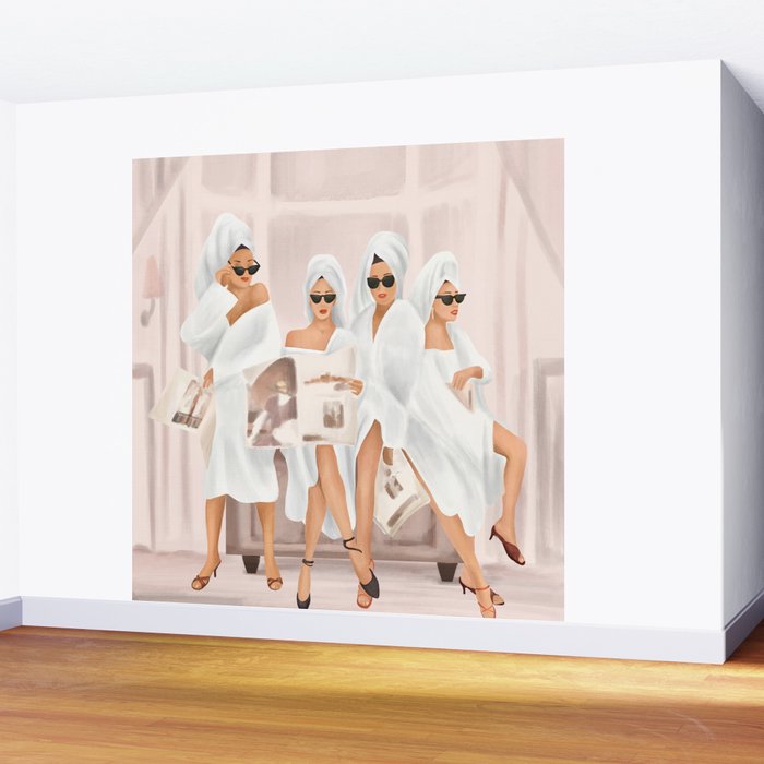 Friends Wall Mural Gallery Image 2