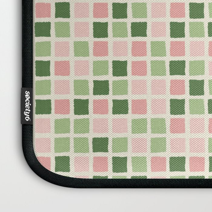 Pattern grid mosaic Laptop Sleeve Gallery Image 3