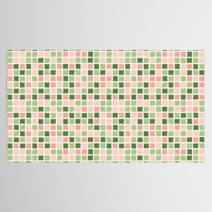Pattern grid mosaic Tablecloth Gallery Image 2