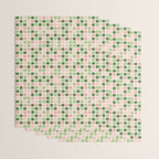 Pattern grid mosaic Wrapping Paper Gallery Image 3