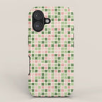Pattern grid mosaic iPhone Case Gallery Image 1