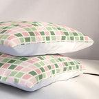 Pattern grid mosaic Pillow Sham Gallery Image 3