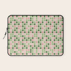 Pattern grid mosaic Laptop Sleeve Gallery Image 1