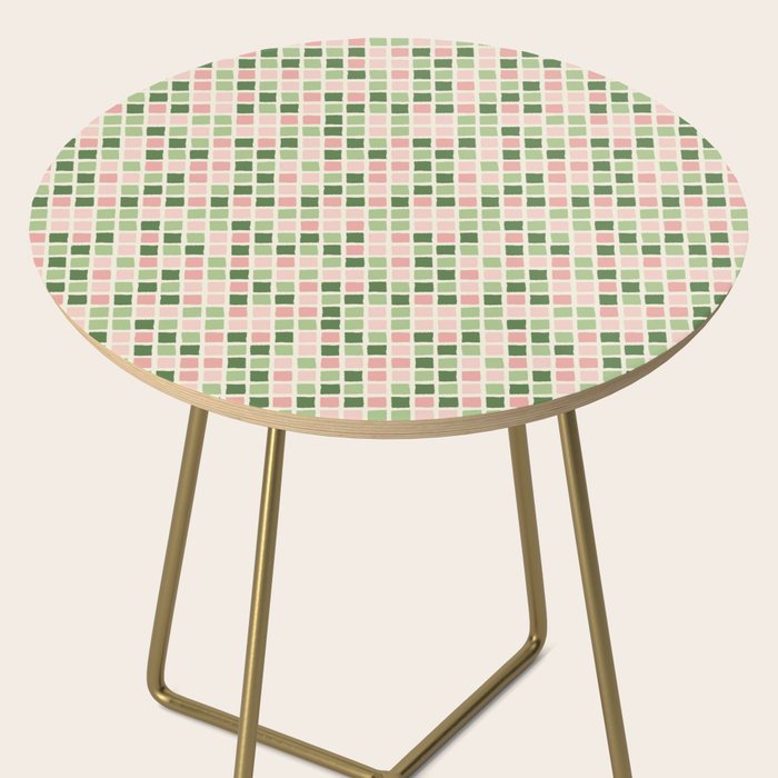 Pattern grid mosaic Side Table Gallery Image 2