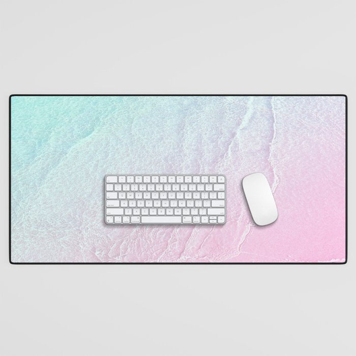 Seashore  - violet mist Desk Mat Gallery Image 1